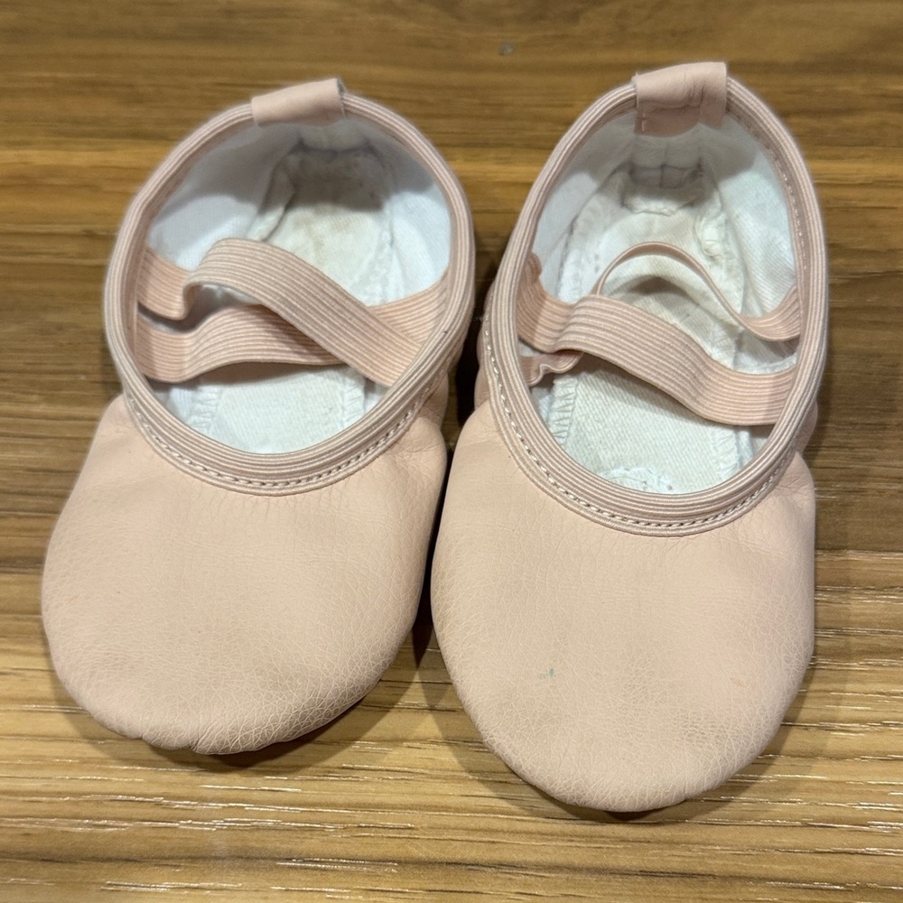 Kids Pink Ballet Flats 5 slippers